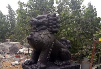 济南獬豸铸铜雕塑