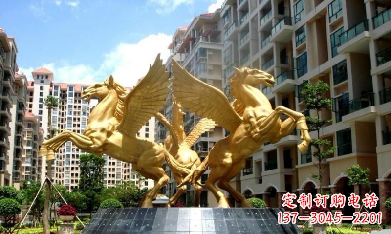 济南铸铜飞马雕塑