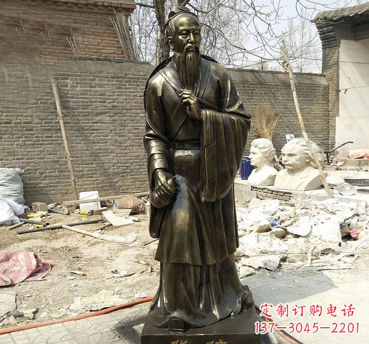 济南铸铜古代名医华佗