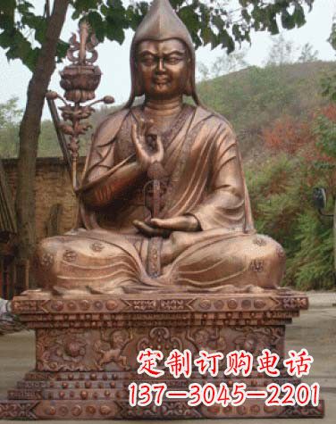 济南紫铜佛像雕塑